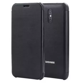 Doogee X10 flip puzdro + tvrdené sklo
