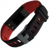 Evelatus Fitness Tracker EFT02 čierna červená