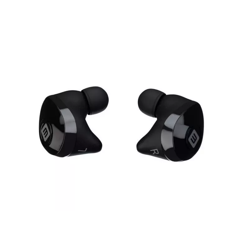 EVELATUS EBE01BK True Wireless Stereo In-Ear Bluetooth 5.0 slúchadlá s nabíjacím puzdrom, IPX4, čierne