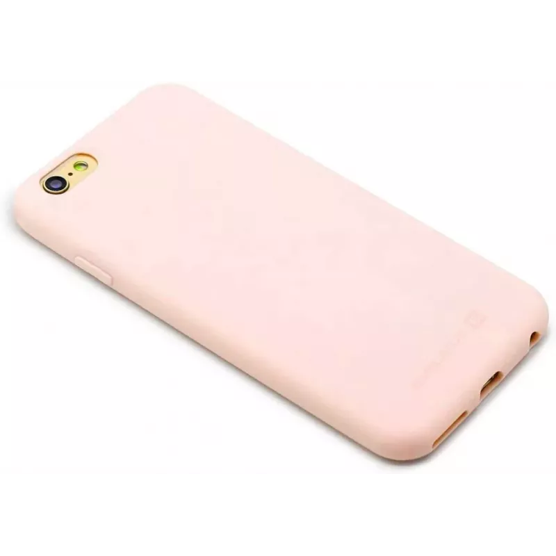 EVELATUS Apple iPhone 6/6s Nano silikónové puzdro Soft Touch TPU Pink Sand