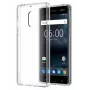 Evelatus Nokia 6.1 2018 priehľadné silikónové puzdro 1,5 mm TPU priehľadné