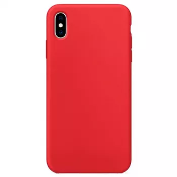Evelatus Apple iPhone Xs MAX Nano silikónové puzdro Soft Touch TPU červené