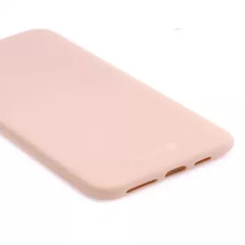 Evelatus Apple iPhone Xs Max Nano silikónové puzdro Soft Touch TPU Pink Sand