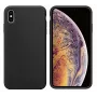 Evelatus Apple iPhone X Premium Soft Touch silikónové puzdro čierne
