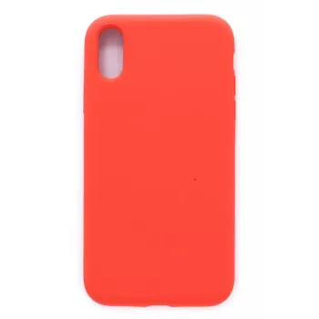 EVELATUS Apple iPhone X Premium Soft Touch silikónové puzdro červené
