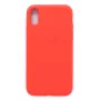 EVELATUS Apple iPhone X Premium Soft Touch silikónové puzdro červené