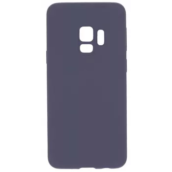 Evelatus Samsung Galaxy S9 Premium Soft Touch silikónové puzdro Midnight Blue
