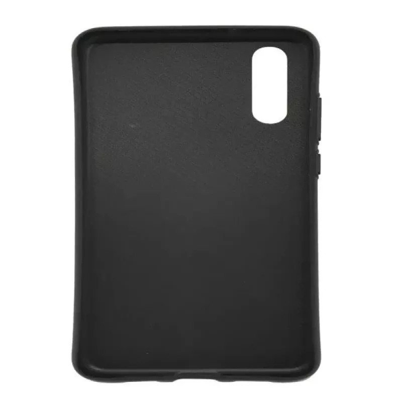 Evelatus Apple iPhone 6/6s TPU puzdro s kovovou platňou pre magnetický držiak telefónu, čierne