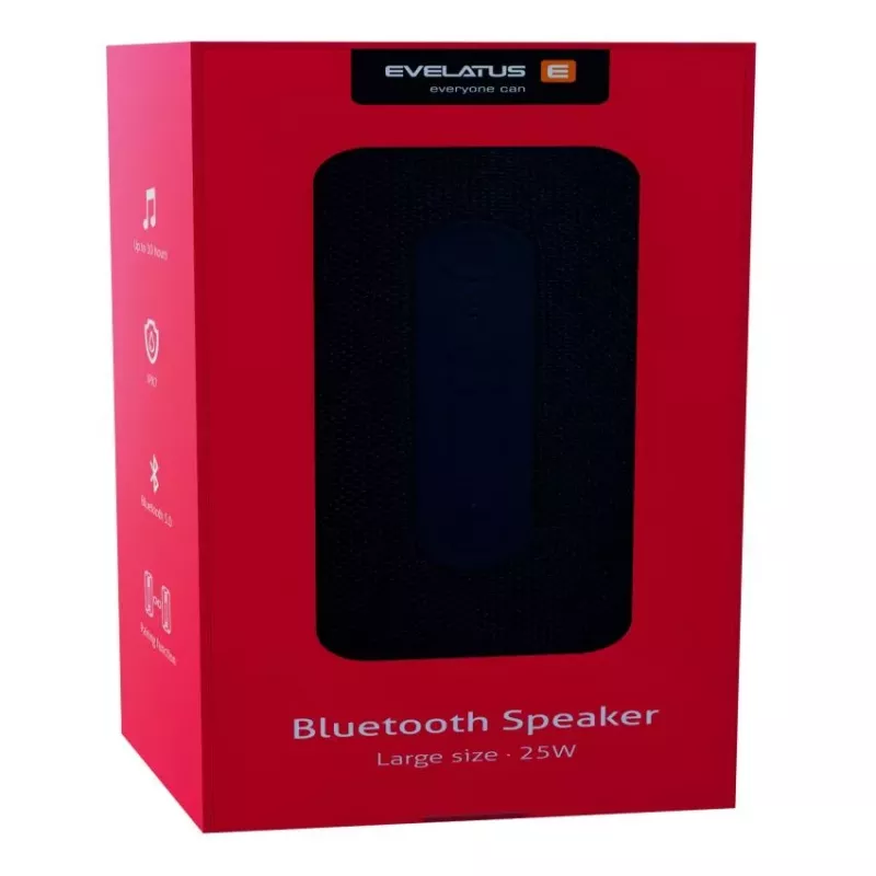 Evelatus Bluetooth reproduktor L size EBS03 čierny