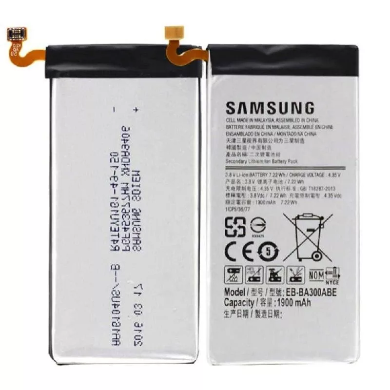 Samsung EB-BA300ABE Galaxy A3 (2015) Original OEM batéria 1900 mAh Li-ion Polymer