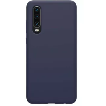 Evelatus Huawei P30 nano silikónové puzdro Soft Touch TPU Midnight Blue