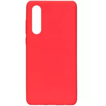 Evelatus Huawei P30 Premium Soft Touch Silicone Case červená