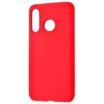 Evelatus Huawei P30 lite Premium Soft Touch Silicone Case červená