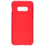 Evelatus Samsung Galaxy S10e Premium Soft Touch Silicone Case červená