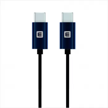 Evelatus dátový kábel USB-C na USB-C TPC03 čierny 1 m