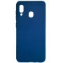 Evelatus Samsung Galaxy A20 puzdro s viečkom tmavomodré