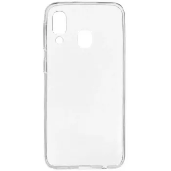 Evelatus Samsung Galaxy A40 silikónové puzdro transparentné