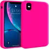 Evelatus Apple iPhone XR prémiové silikónové puzdro Soft Touch Hot Pink