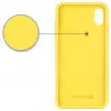 Evelatus Apple iPhone XR prémiové silikónové puzdro Soft Touch Light Yellow