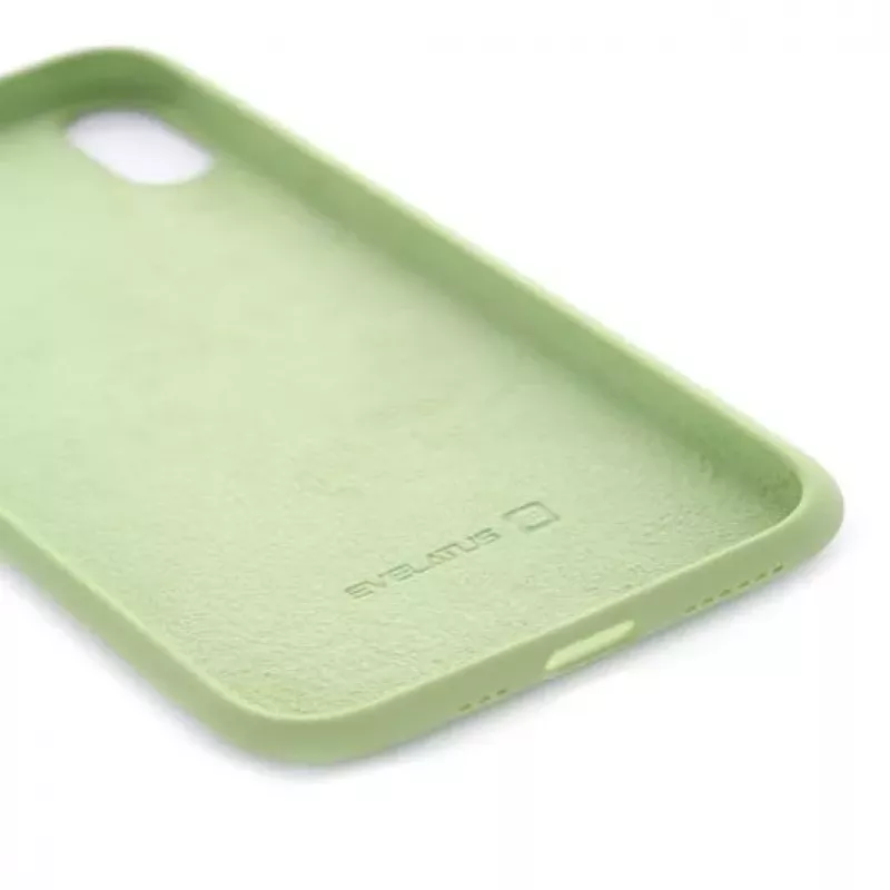 Evelatus Apple iPhone XR prémiové silikónové puzdro Soft Touch Mint Green