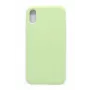 Evelatus Apple iPhone XR prémiové silikónové puzdro Soft Touch Mint Green