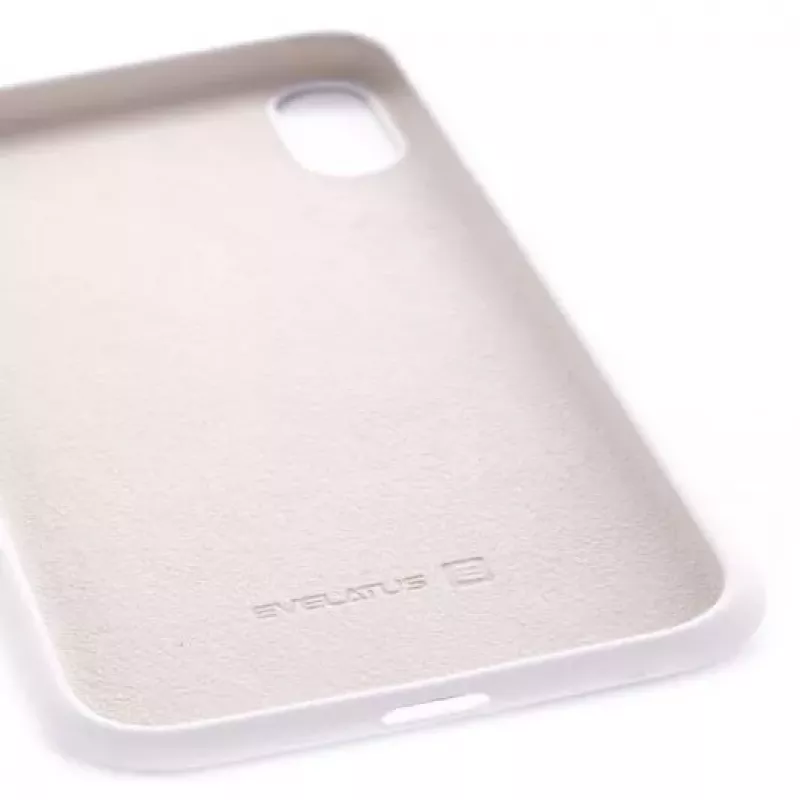 Evelatus Apple iPhone Xs prémiové silikónové puzdro Soft Touch Stone