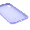 Evelatus Apple iPhone Xs prémiové silikónové puzdro Soft Touch Lilac Purple