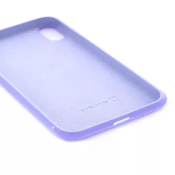 Evelatus Apple iPhone Xs prémiové silikónové puzdro Soft Touch Lilac Purple