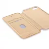 Evelatus Apple iPhone 7/8/SE2020/SE2022 knižné puzdro zlatá