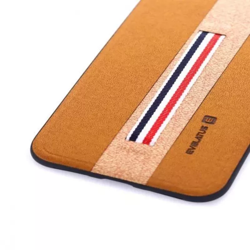 Evelatus Apple iPhone X Dazzel Brown zadné puzdro