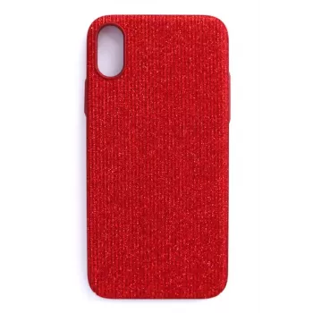 Evelatus Apple iPhone X Starnight Red silikónové zadné puzdro