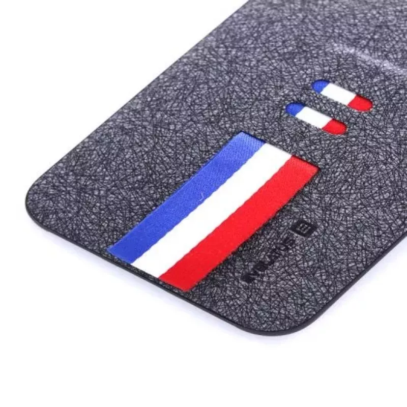 Evelatus Apple iPhone X Free čierne zadné puzdro