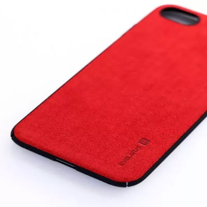 Evelatus Apple iPhone 7/8 Kuton červené tekuté silikónové zadné puzdro