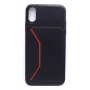 Evelatus Apple iPhone X Nobel čierne zadné puzdro