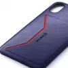Evelatus Apple iPhone X Nobel modré silikónové zadné puzdro