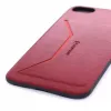 Evelatus Apple iPhone 7/8 Nobel červené zadné puzdro - soft-touch silikón