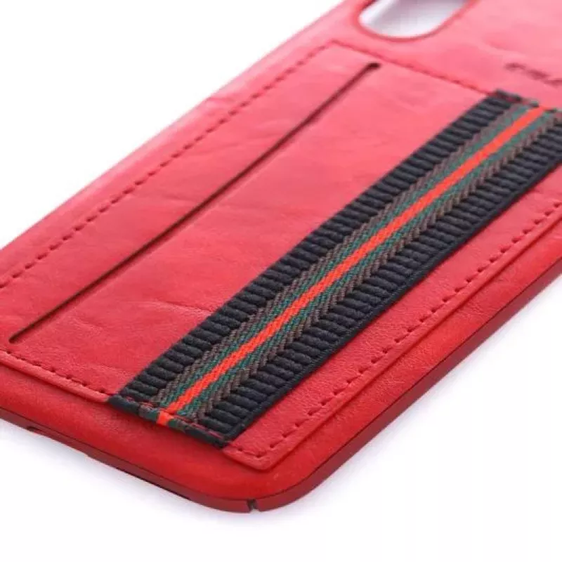 Evelatus Apple iPhone X Cubit plastové červené zadné puzdro