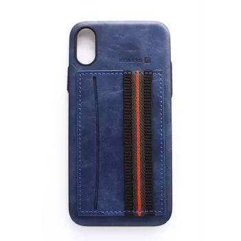 Evelatus Apple iPhone X Cubit plastové modré zadné puzdro