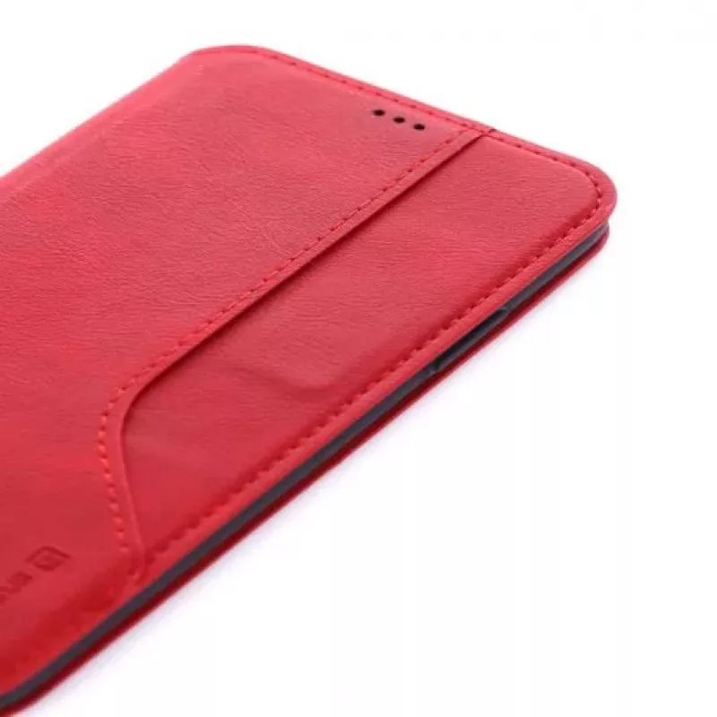 Evelatus Apple iPhone X červené zadné puzdro z tekutého silikónu