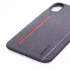 Evelatus zadné puzdro z tekutého silikónu pre Apple iPhone X / XS - čierne