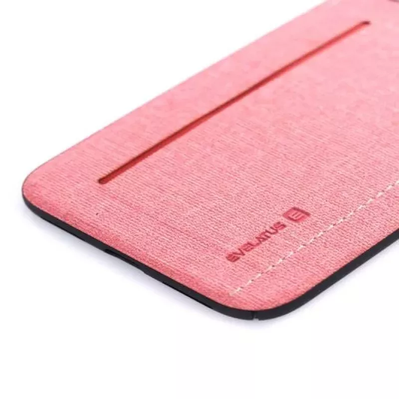 Evelatus silikónové zadné puzdro pre Apple iPhone X / XS, ružové