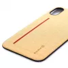 Evelatus Apple iPhone X 6127 žlté ochranné puzdro z tekutého silikónu