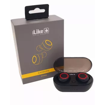 iLike Bluetooth slúchadlá IBE01 čierna