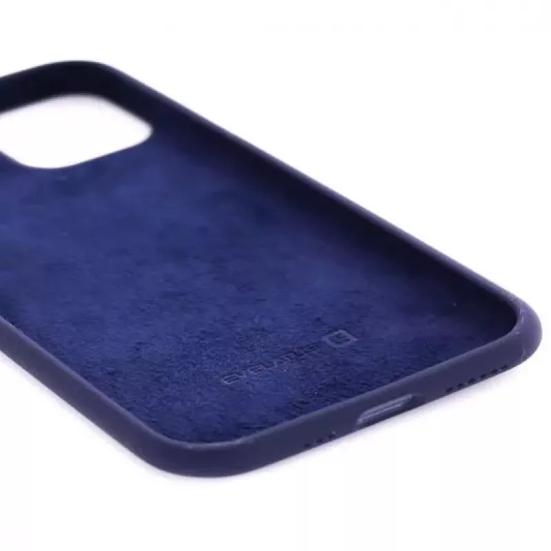 EVELATUS Apple iPhone 11 Pro Premium Soft Touch silikónové puzdro tmavomodrá