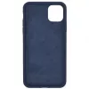 Evelatus Apple iPhone 11 Pro Premium Soft Touch silikónové puzdro tmavomodrá