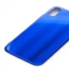 Evelatus Apple iPhone X/XS Water Ripple Full Color Electroplating tvrdené sklo ochranné sklo displeja modrá