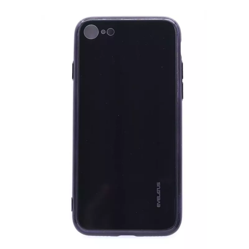 Evelatus Apple iPhone 7/8 Water Ripple Full Color Electroplating tvrdené sklo ochranné sklo displeja čierna