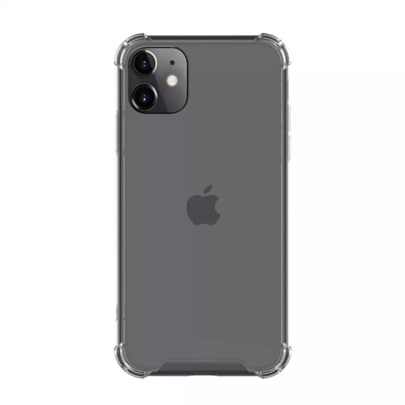 Evelatus Apple iPhone 11 Military Shockproof silikónové puzdro TPU transparentná