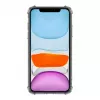 Evelatus Apple iPhone 11 Military Shockproof silikónové puzdro TPU transparentná