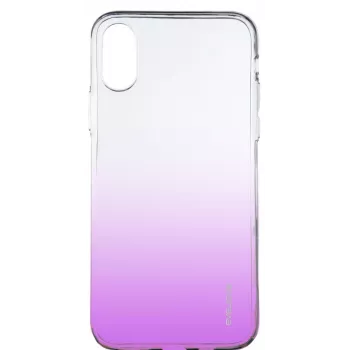 Evelatus Apple iPhone Xs Max Gradient TPU puzdro fialová
